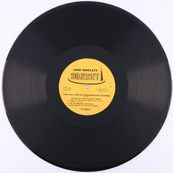 Hollywood Soundstage Chorus Songs Of The Golden West / Deep South 1958 LP Record - Picture 8 of 16
